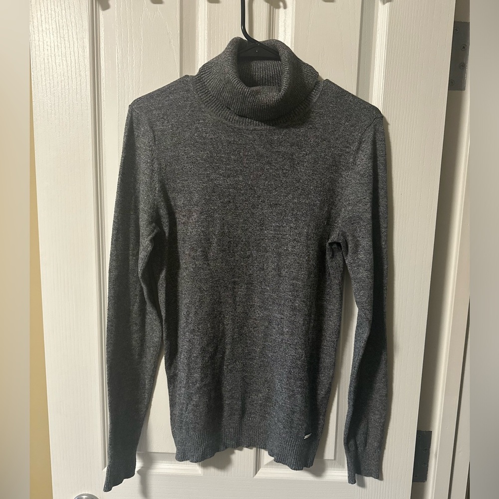 Calvin Klein Gray Turtleneck